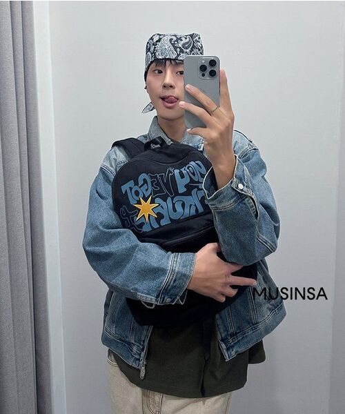 GUBIN(グビン)の「ヴィンテージウォッシングライントラッカージャケット(デニムジャケット・レディース・その他・MEDIUM/LARGE)」の10枚目の写真