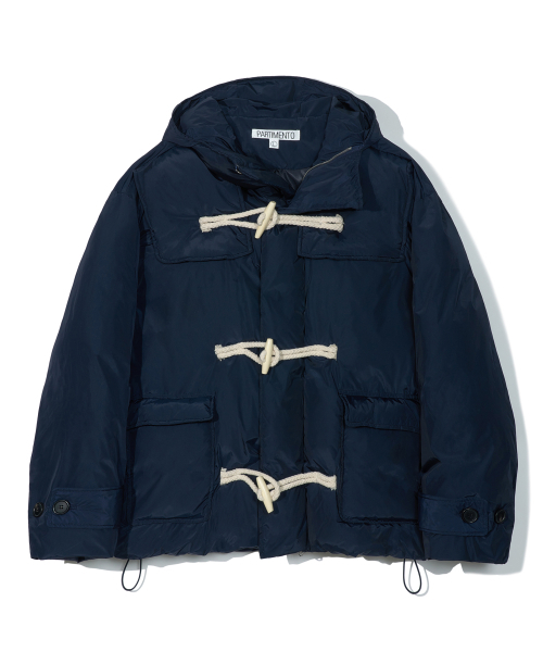 PARTIMENTO(パルティメント)の「3M シンサレート フェザーリス コンボイ ダッフル パディング ネイビー(ダウンジャケット/コート・レディース・その他・MEDIUM)」の1枚目の写真