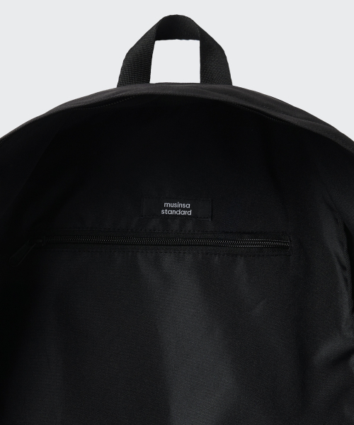 MUSINSA STANDARD（ムシンサスタンダード）の「コーデュラビッグサイズルーズバックパック[ブラック]（バックパック/リュック・レディース・その他・FREE）」の3枚目の写真