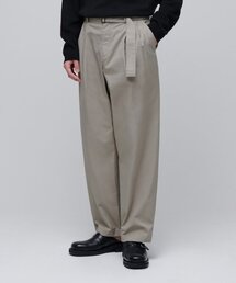 セミバルーンベルト付きチノパンツ [ダスティベージュ]