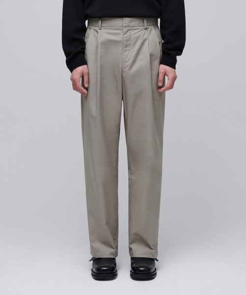 MUSINSA STANDARD（ムシンサスタンダード）の「セミバルーンベルト付きチノパンツ [ダスティベージュ]（その他パンツ・メンズ・その他・40/38/42/36/34/32/30/31/33/26/27/28/29）」の3枚目の写真