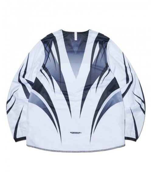 NOMANUAL（NOMANUAL）の「MOTOCROSS JERSEY - WHITE（Tシャツ/カットソー・レディース・その他・X-LARGE/LARGE）」の2枚目の写真