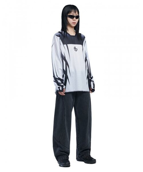 NOMANUAL（NOMANUAL）の「MOTOCROSS JERSEY - WHITE（Tシャツ/カットソー・レディース・その他・X-LARGE/LARGE）」の5枚目の写真