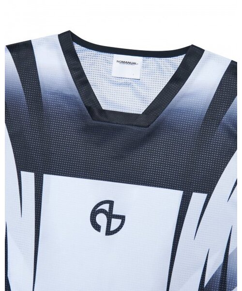 NOMANUAL（NOMANUAL）の「MOTOCROSS JERSEY - WHITE（Tシャツ/カットソー・レディース・その他・X-LARGE/LARGE）」の7枚目の写真