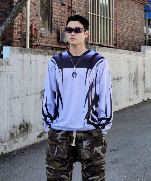 NOMANUAL（NOMANUAL）の「MOTOCROSS JERSEY - WHITE（Tシャツ/カットソー・レディース・その他・X-LARGE/LARGE）」の11枚目の写真