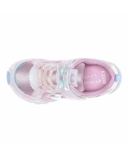 MoonStar（ムーンスター）の「【MoonStar／ムーンスター】LV 1251 モヤキッズ キッズ/ジュニア スニーカー（スニーカー・キッズ・マルチ/ピンク/ミント/パープル・15.5cm/16.0cm/16.5cm/17.0cm/17.5cm/18.0cm/18.5cm/19.0cm/19.5cm/20.0cm/20.5cm/21.0cm/21.5cm/22.0cm/22.5cm/23.0cm/15.0cm）」の6枚目の写真