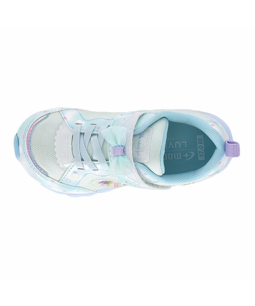 MoonStar（ムーンスター）の「【MoonStar／ムーンスター】LV 1251 モヤキッズ キッズ/ジュニア スニーカー（スニーカー・キッズ・マルチ/ピンク/ミント/パープル・15.5cm/16.0cm/16.5cm/17.0cm/17.5cm/18.0cm/18.5cm/19.0cm/19.5cm/20.0cm/20.5cm/21.0cm/21.5cm/22.0cm/22.5cm/23.0cm/15.0cm）」の12枚目の写真