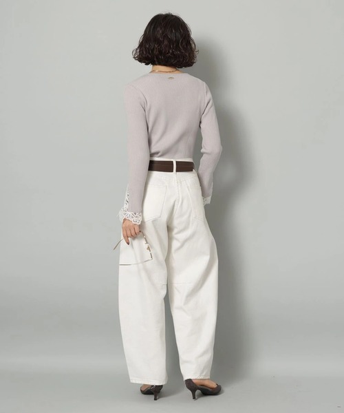 袖口レースプルオーバー（ニット/セーター）｜Arpege story