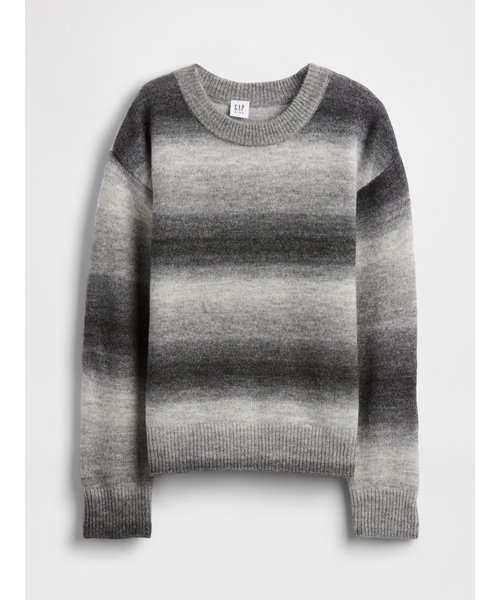 GAP(ギャップ)の「スペースダイ リラックスフィット クルーネックセーター (キッズ)(ニット/セーター・キッズ・グレー/ブルー・130cm/140cm/120cm/150cm/160cm/110cm)」の3枚目の写真