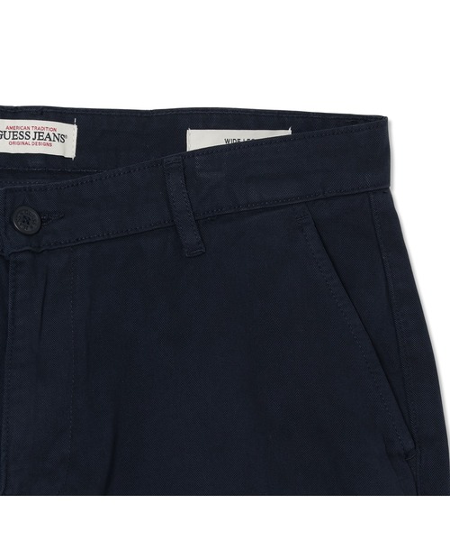 GUESS JEANS(ゲスジーンズ)の「GUESS JEANS Wide Leg Chino チノパンツ(チノパンツ・メンズ・ネイビー/ベージュ・29inch/30inch/31inch/32inch/33inch)」の5枚目の写真