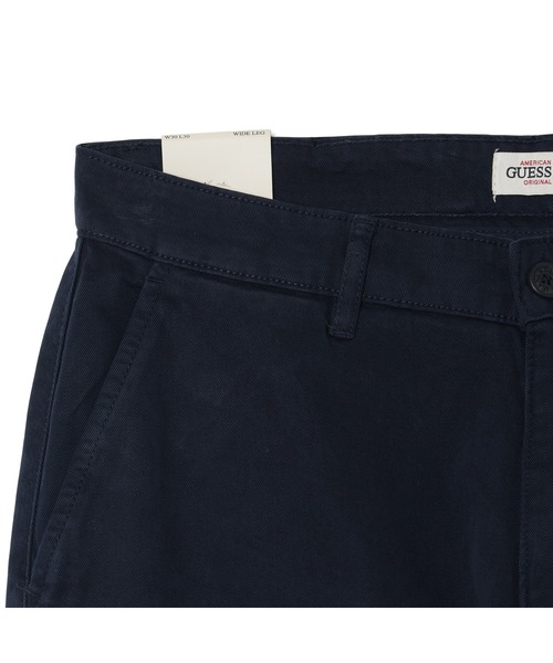 GUESS JEANS(ゲスジーンズ)の「GUESS JEANS Wide Leg Chino チノパンツ(チノパンツ・メンズ・ネイビー/ベージュ・29inch/30inch/31inch/32inch/33inch)」の6枚目の写真