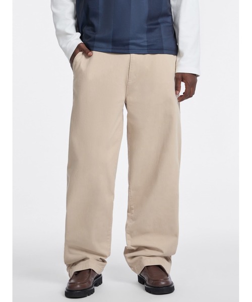 GUESS JEANS(ゲスジーンズ)の「GUESS JEANS Wide Leg Chino チノパンツ(チノパンツ・メンズ・ネイビー/ベージュ・29inch/30inch/31inch/32inch/33inch)」の13枚目の写真