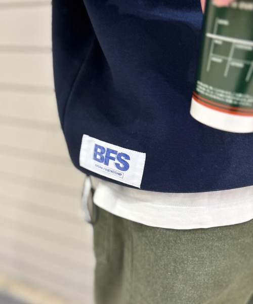 ZIP FIVE（ジップファイブ）の「ドローコード内蔵 裏起毛左胸ワンポイント刺繍 クルースウェット（スウェット・メンズ・ブラック/ネイビー系/グレー/バーガンディー・MEDIUM/LARGE/X-LARGE）」の15枚目の写真