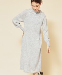 セール】【トレンド／コクーン】小花ジャカードワンピース（ワンピース