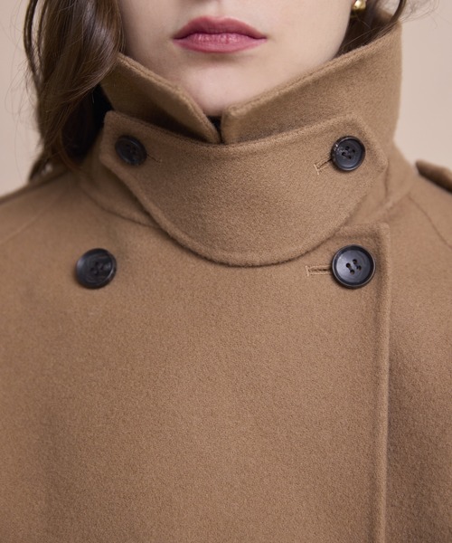 ウールショートトレンチコート（トレンチコート）｜EIMY ISTOIRE