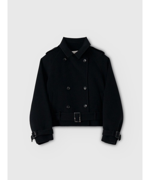 ウールショートトレンチコート（トレンチコート）｜EIMY ISTOIRE