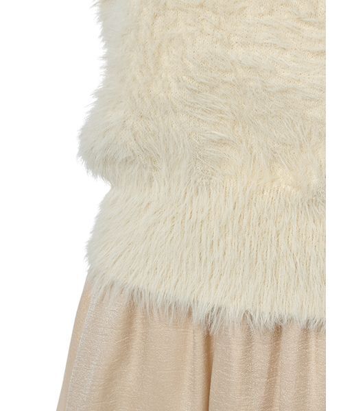 Mila Owen（ミラオーウェン）の「【セットアイテム】衿付きニットティアードスカートコーデSET（ワンピース・レディース・ブラウン/アイボリー/チャコールグレー・0/1）」の11枚目の写真