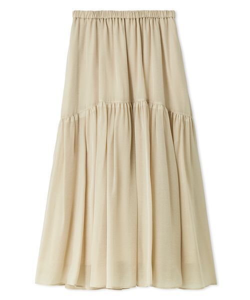 セール】【セットアイテム】衿付きニットティアードスカートコーデSET