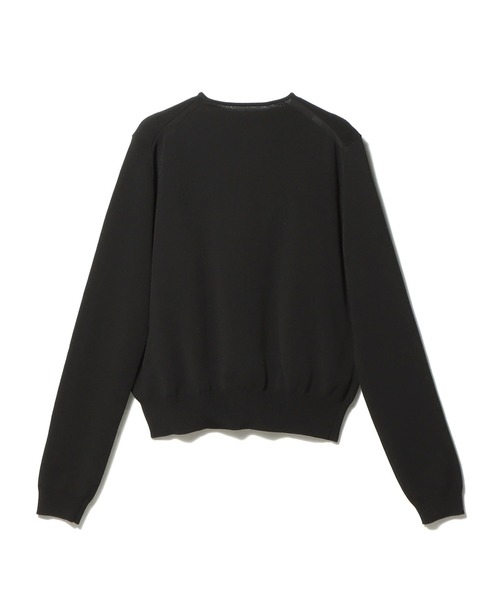 ESTNATION（エストネーション）の「ESTNATION / リボンモチーフニット（ニット/セーター・レディース・オフホワイト/ブラック・FREE）」の10枚目の写真