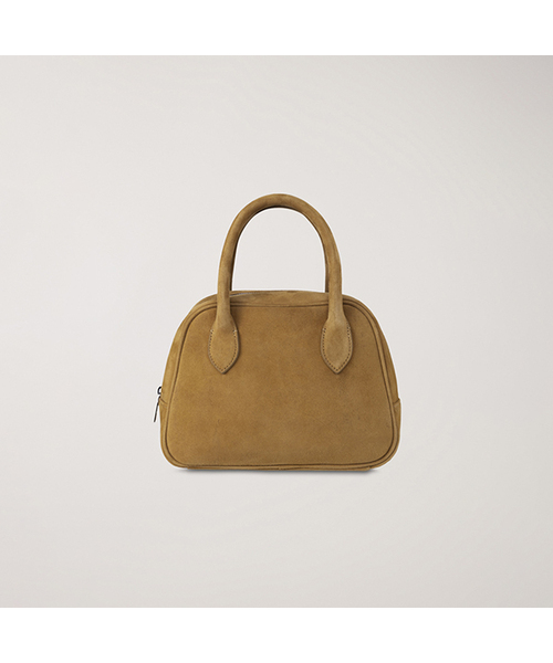 DUNST(ダンスト)の「SUEDE BOSTON TOTE BAG_UDBA5F202_AMBER(トートバッグ・レディース・イエロー・FREE)」の1枚目の写真