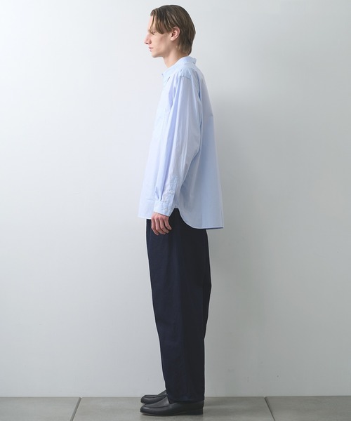 STILL BY HAND（スティルバイハンド）の「【STILL BY HAND】12oz denim 1 tuck pants（デニムパンツ・メンズ・ダークネイビー/ブラック・44/46）」の13枚目の写真