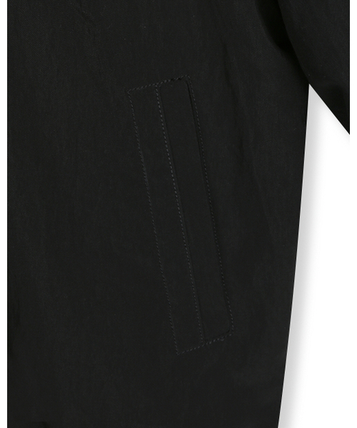 BESLOW（ビースロー）の「LAYERED HOODED ZIP UP JUMPER BLACK（パーカー・メンズ・その他・SMALL/MEDIUM/LARGE/X-LARGE）」の3枚目の写真