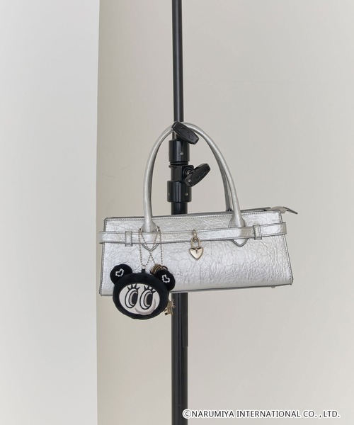 Heart Tattoo(ハートタトゥー)の「ナカムラくんコラボモノトーンミラーチャーム【ANGEL BLUE】(キーホルダー・レディース・ブラック・FREE)」の6枚目の写真