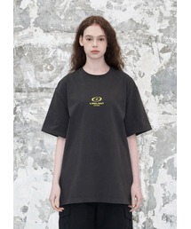 LIMELIGHT APPAREL（ライムライトアパレル）の「アパレルピグメントスタライトロゴTシャツ（ブラック/ライムライト）（Tシャツ/カットソー）」