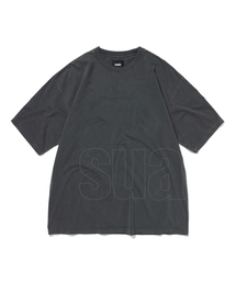 suade（スエード）の「BIG LOGO TEE [PIGMENT BLACK]（Tシャツ/カットソー）」