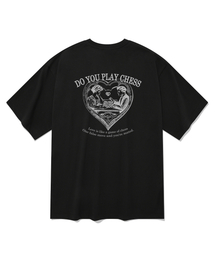 プレイチェス 半袖Tシャツ ブラック