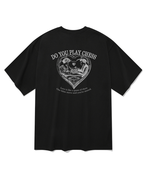 RADINEO(ラディネオ)の「プレイチェス 半袖Tシャツ ブラック(Tシャツ/カットソー・メンズ・その他・SMALL/MEDIUM/LARGE/X-LARGE)」の1枚目の写真