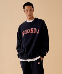 ロンドンスウェットシャツ-ネイビー