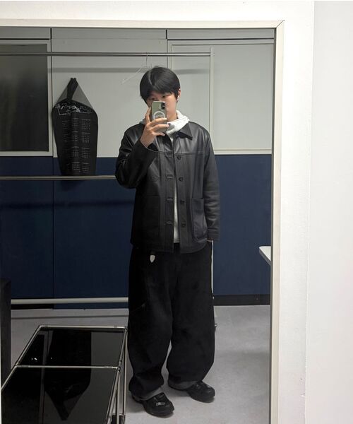 NOUN(ノウン)の「side line cargo denim pants (black)(デニムパンツ・メンズ・その他・1/0/2)」の5枚目の写真