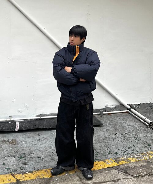NOUN(ノウン)の「side line cargo denim pants (black)(デニムパンツ・メンズ・その他・1/0/2)」の9枚目の写真