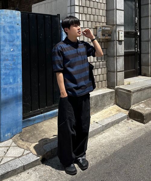 NOUN(ノウン)の「side line cargo denim pants (black)(デニムパンツ・メンズ・その他・1/0/2)」の18枚目の写真