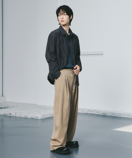 LXT（エルエックスティー）の「ツーピンタックワイドバルーンスラックス[ベージュ]（スラックス・レディース・その他・MEDIUM/LARGE/X-LARGE/XX-LARGE）」の4枚目の写真