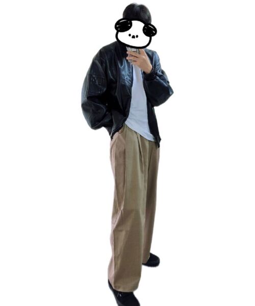 LXT（エルエックスティー）の「ツーピンタックワイドバルーンスラックス[ベージュ]（スラックス・レディース・その他・MEDIUM/LARGE/X-LARGE/XX-LARGE）」の9枚目の写真