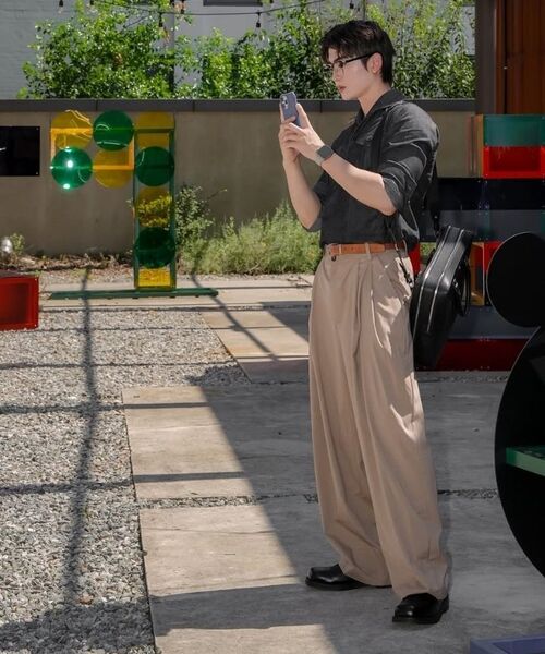 LXT（エルエックスティー）の「ツーピンタックワイドバルーンスラックス[ベージュ]（スラックス・レディース・その他・MEDIUM/LARGE/X-LARGE/XX-LARGE）」の13枚目の写真