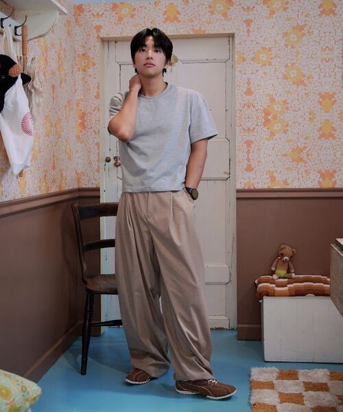 LXT（エルエックスティー）の「ツーピンタックワイドバルーンスラックス[ベージュ]（スラックス・レディース・その他・MEDIUM/LARGE/X-LARGE/XX-LARGE）」の14枚目の写真