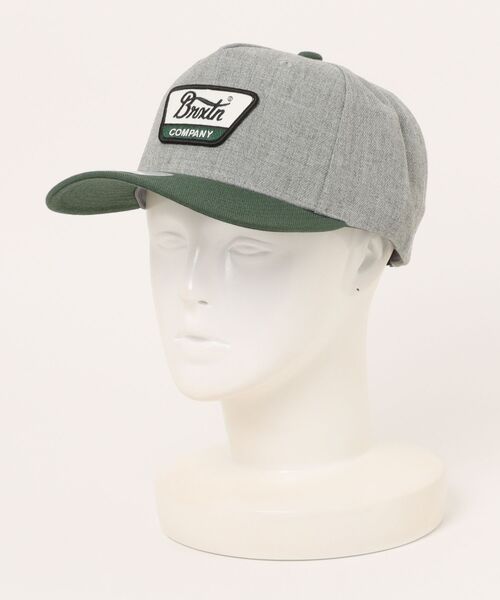 BRIXTON(ブリクストン)の「【BRIXTON/ブリクストン】 LINWOOD C SNAPBACK JAPAN EXCLUSIVE 日本限定カラー(キャップ・メンズ・グレー/ネイビー/ブラック・FREE)」の3枚目の写真