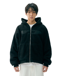 FDR（エフディーアール）の「Boa Over Hood Embo Quilting Jacket Black（その他アウター）」
