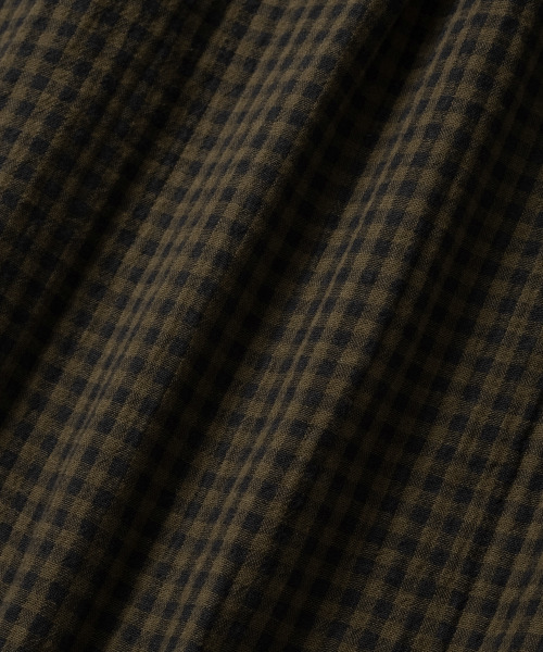 NONBLANK（ノンブランク）の「ギンガムチェックシャツ_カーキ（シャツ/ブラウス・メンズ・カーキ・MEDIUM/LARGE/X-LARGE）」の10枚目の写真