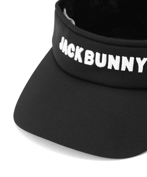 Jack Bunny!!(ジャックバニー)の「【Jack Bunny!!】ファー耳当て付きバイザー (UNISEX)(サンバイザー・レディース・ブラック/ホワイト/グリーン・FREE)」の9枚目の写真
