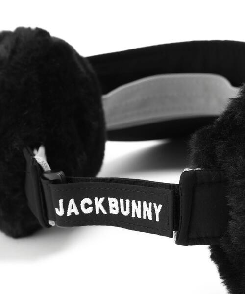 Jack Bunny!!(ジャックバニー)の「【Jack Bunny!!】ファー耳当て付きバイザー (UNISEX)(サンバイザー・レディース・ブラック/ホワイト/グリーン・FREE)」の11枚目の写真
