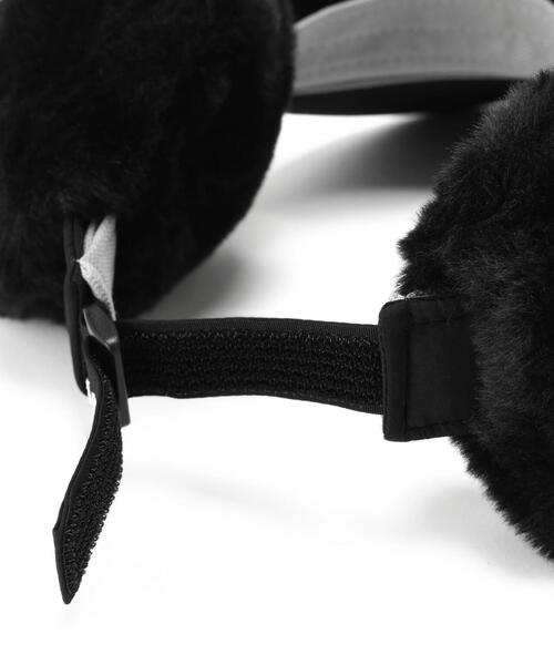 Jack Bunny!!(ジャックバニー)の「【Jack Bunny!!】ファー耳当て付きバイザー (UNISEX)(サンバイザー・レディース・ブラック/ホワイト/グリーン・FREE)」の12枚目の写真