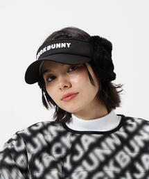 Jack Bunny!! | 【Jack Bunny!!】ファー耳当て付きバイザー (UNISEX)(サンバイザー)