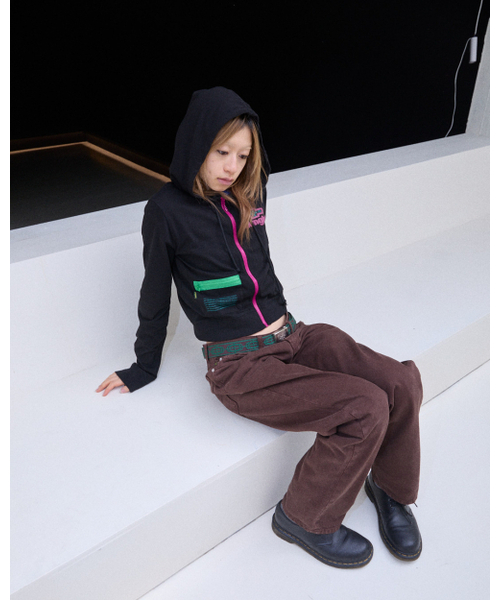 AFTERMATH(アフターマス)の「DENIM PANTS (BROWN)(その他パンツ・レディース・ブラウン・LARGE/X-LARGE/MEDIUM)」の3枚目の写真