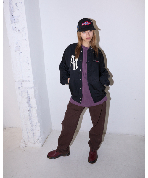 AFTERMATH(アフターマス)の「DENIM PANTS (BROWN)(その他パンツ・レディース・ブラウン・LARGE/X-LARGE/MEDIUM)」の5枚目の写真