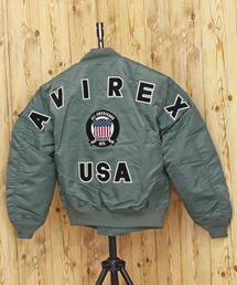 ヤ*ト様 AVIREX アヴィレックス 70th MA-1 バックプリント ネイ ヤ*ト様 AVIREX アヴィレックス 70th MA-1 バックプリント ネイ ヤ*ト様
