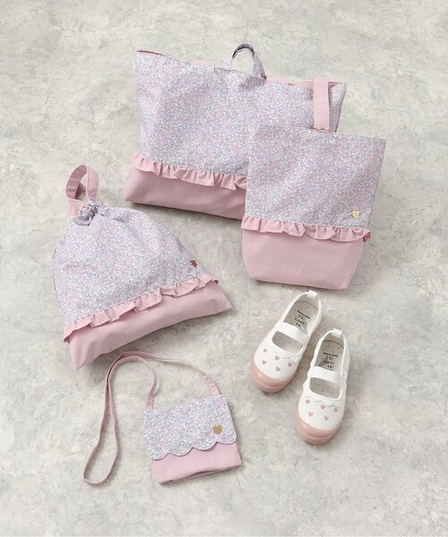 apres les cours（アプレレクール）の「バラエティ上履き（スリッポン・キッズ・サックスブルー/ピンク・17/16/19/15 /18）」の12枚目の写真